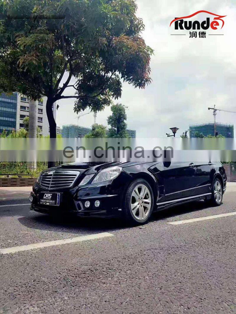 RUNDE W212 Good Quality FRP material WD Style Auto Car Full Body Kits For mercedes benz w212