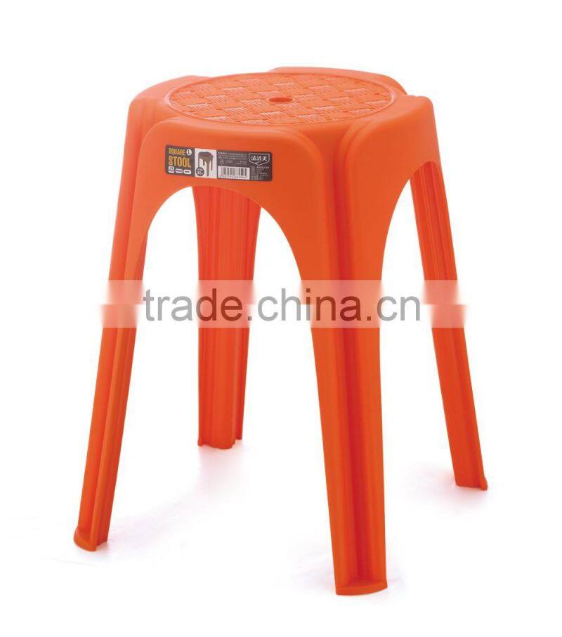 Colorful Plastic Stools with legs