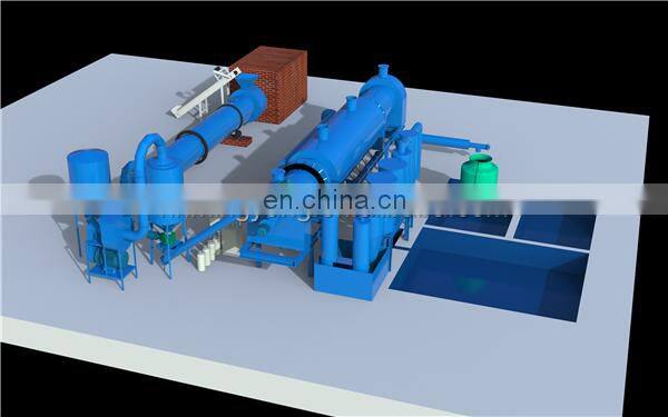 Factory Price Continuous Carbonized Rice Husk Rotary Kiln Carbon Charcoal Carbonizing Furnace Stove