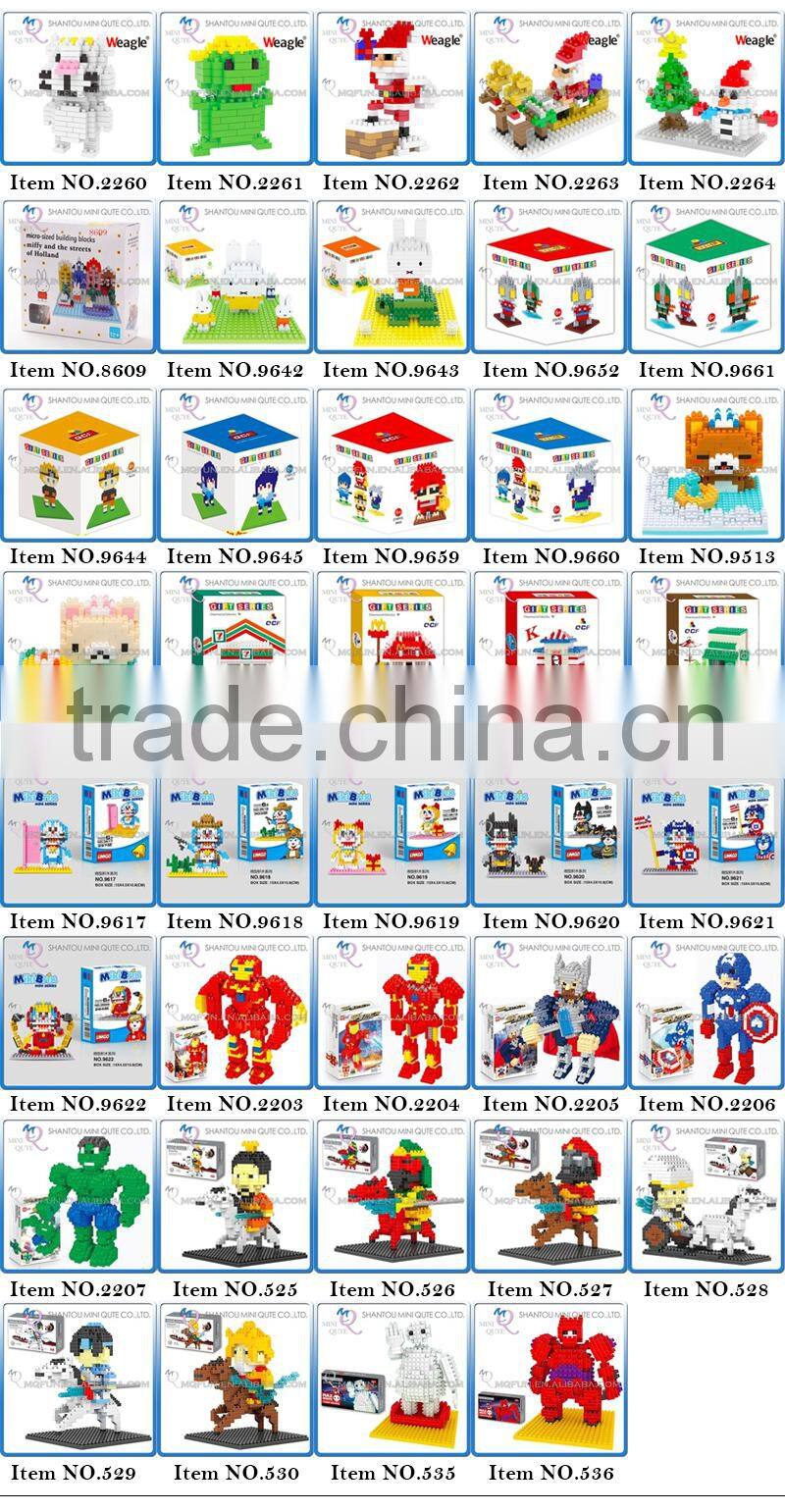 Mini Qute Over 500 styles loz diamond block gift for boy