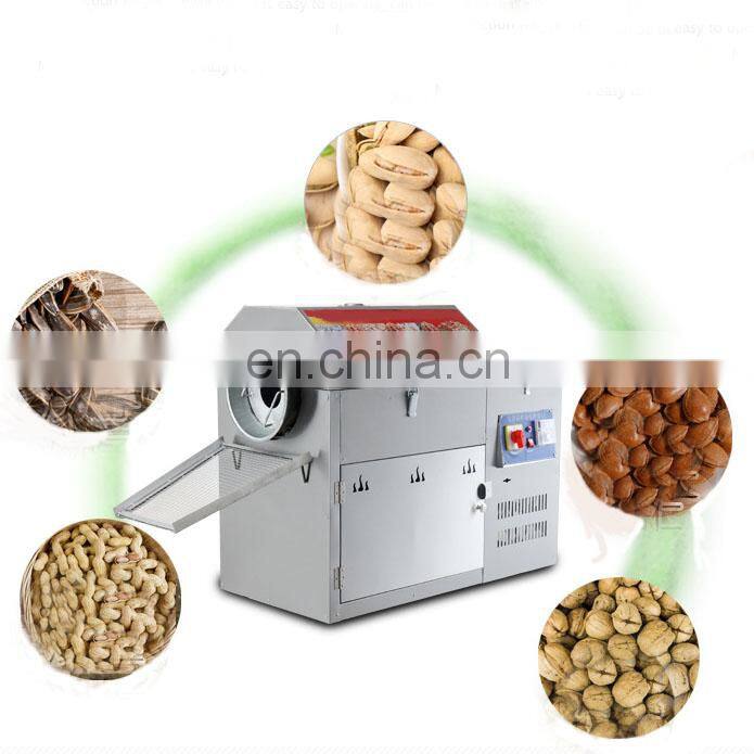 Stainless steel multi-function rotary peanut roasting machine/Peanut electric roaster machine for sale