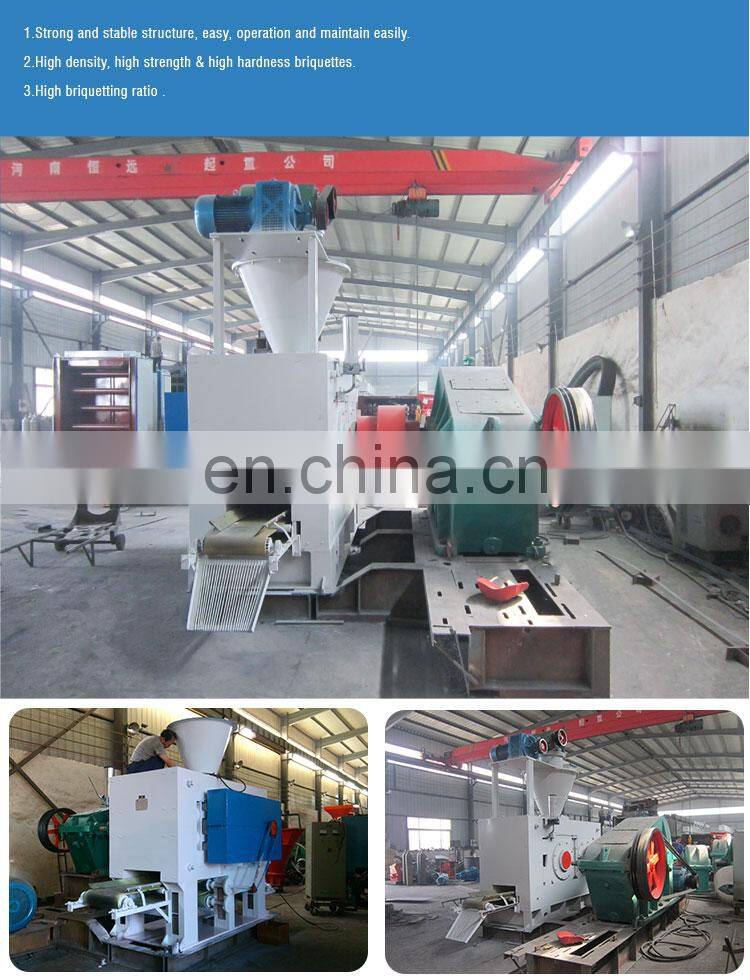Good quality mining machine dry powder high pressure briquette machine for iron powder bauxite magnesia