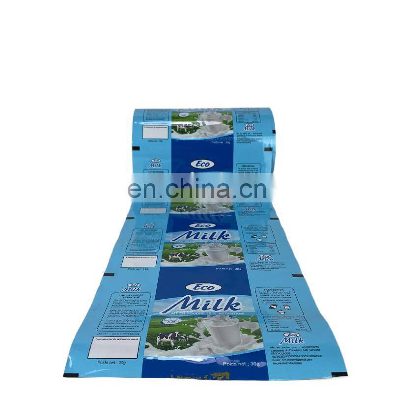 Good quality custom sachet packaging roll film for sea salt