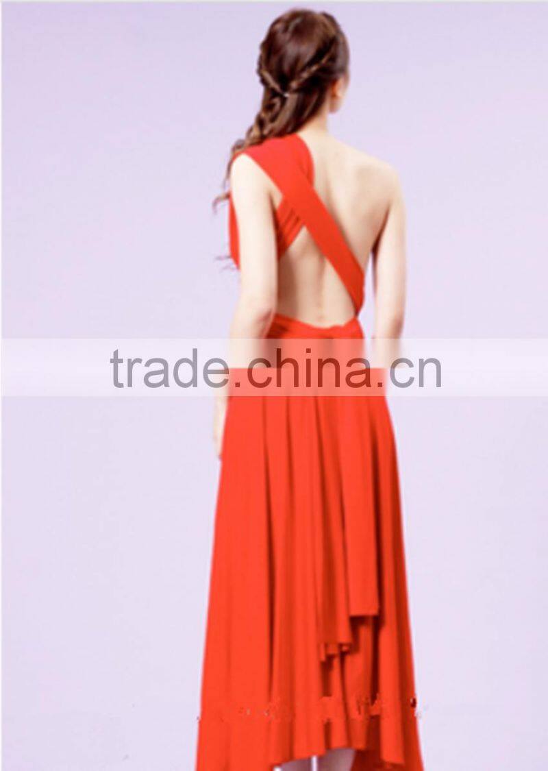Sleeveless Casual Dress bridesmaid dress designs convertible fashion dress