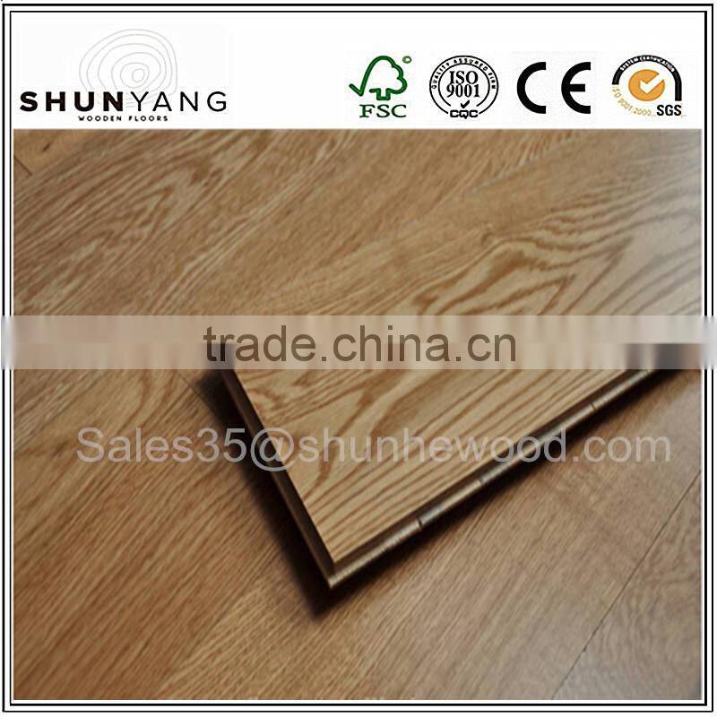 French European Smoked Oak Engineered Wood Flooring