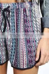 2015 the latest design printed running women shorts