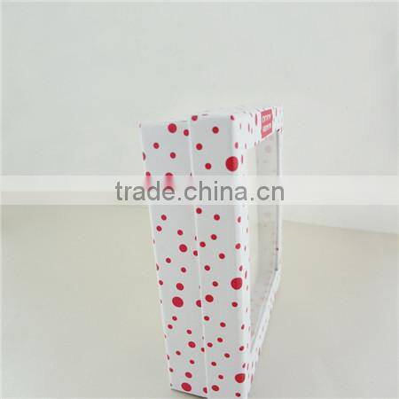 2014 new custom gifts & crafts cardboard box with clear window