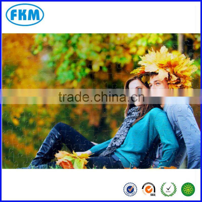 Custom Extra Large Guest Book Puzzle / White Puzzle Pieces / Personalized Poster Size Puzzle