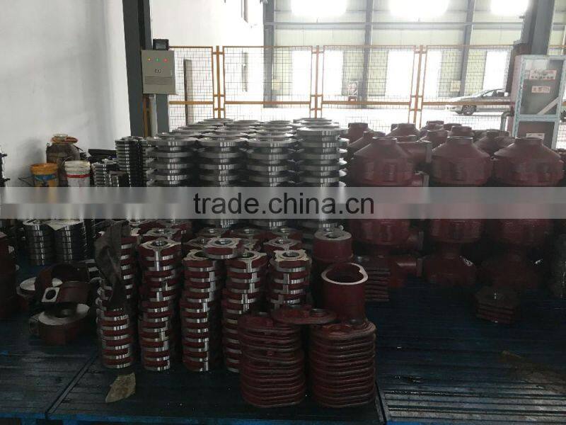 worm reduer box cast iron housing reduction gearbox