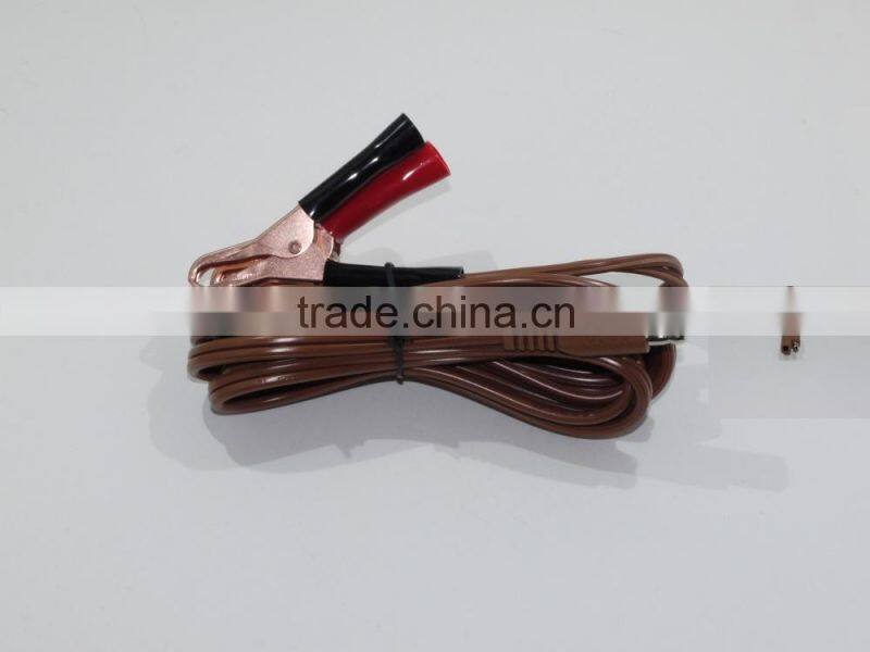 SAE to 30A clamp with UL SPT-2 18AWG power cable BROWN color Motor Charger cable