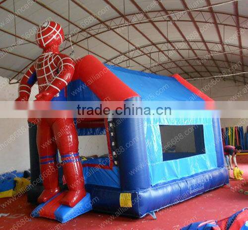 spiderman bouncer jumper for party renting funny castle