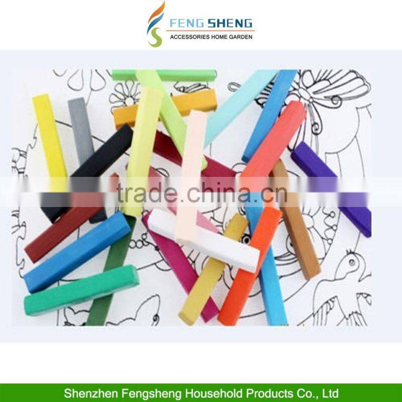 12 COLOUR HAIR CHALK KIT TEMPORARY HAIR DYE COLOUR SOFT PASTELS SALON Non-toxic