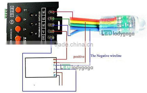 Seven Colors RGB LED Pixel Lamp