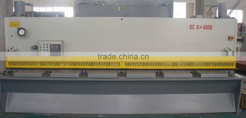Hydraulic Shearing Machine, stainless steel cutting machine QC11Y-6X4000