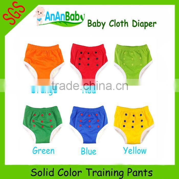 AnAnBaby Prints SNAP-ON Bedwetting Toddler Training Pants With Bamboo Inner
