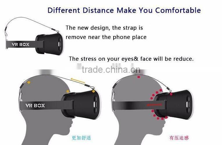 New 2016 product idea blue film sex video google mirror storm vr glasses VR BOX 2.0 with a factory price wholesale alibaba
