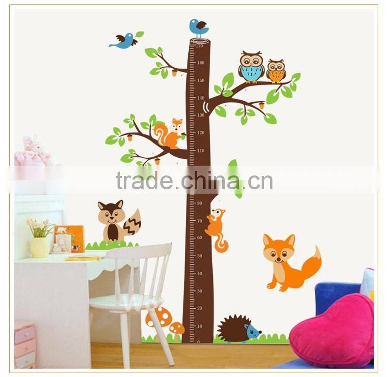 Owl Lion animal Tree Vinyl Wall Stickers kids Baby children Decor Home Wall Paper Decal deco Art Sticker New,Big