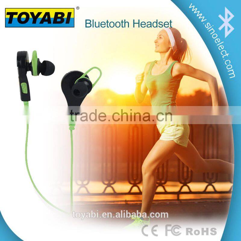 bluetooth noise cancelling headphone it is in-ear earphone with flat cable