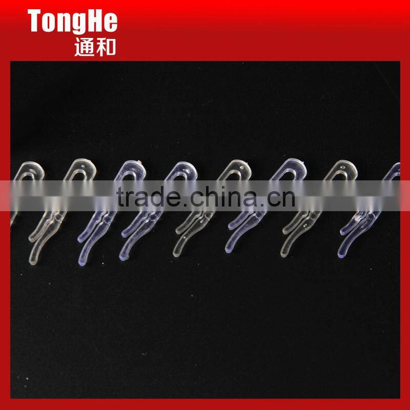 Wholesale Clear Alligator Shape Plastic Clip for Tie Shirt