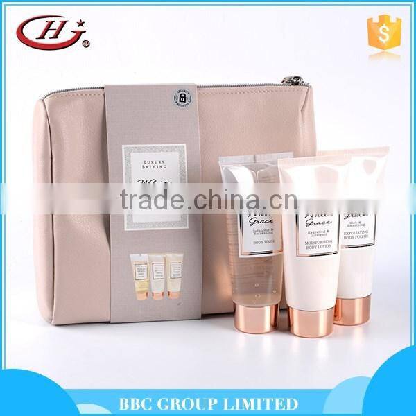 BBC lady Gift Sets Suit 015 Custom 3pcs natural ingredients lady spa travel body care set