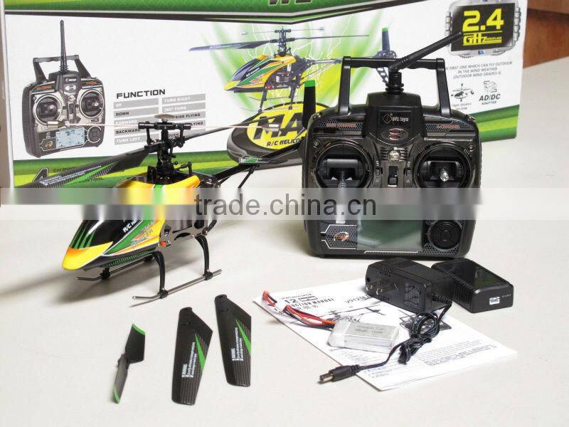 New & Improved WL V911 4 CH Single Rotor Helicopter Version 2 Red / White by WE-R-KIDS(252905)