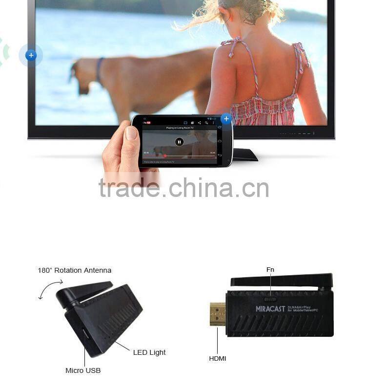 Miracast DLNA HDMI Dongle for Android / iOS Device