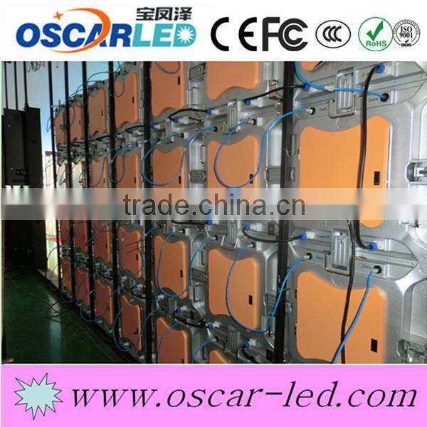 Top quality high refresh rate/brightness use for big stage/event/project P6 rental use led signs rental led advertising display