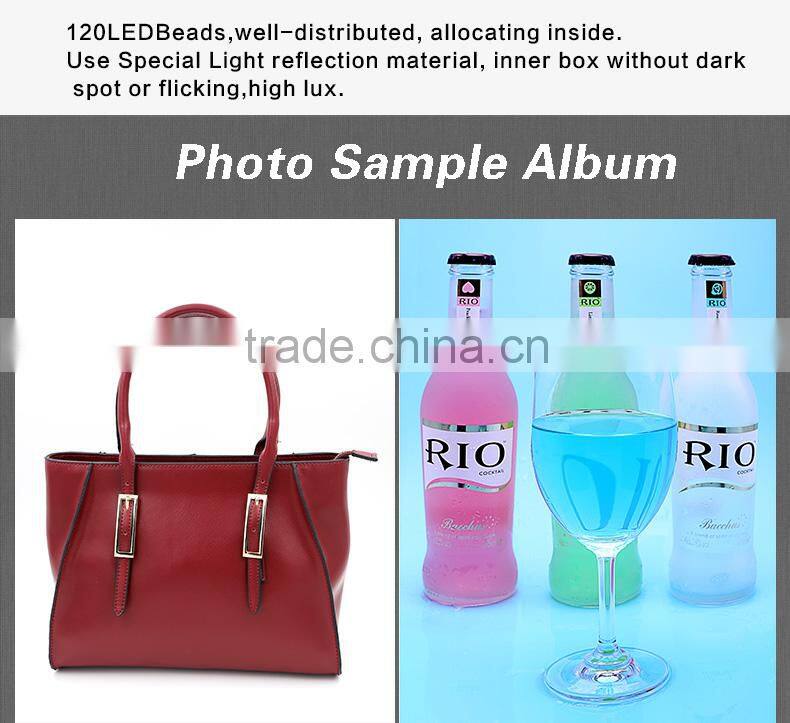 40cm*40cm LED video light box Studio Video Lighting boxfor Photography with dimmer switch