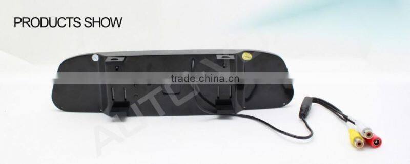 Night vision car rear view system with 2 video inputs
