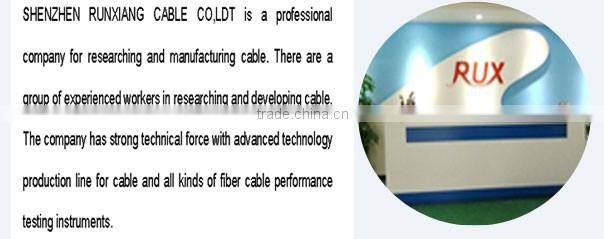 Outdoot self-support aerial loose tube ADSS fiber optic cable