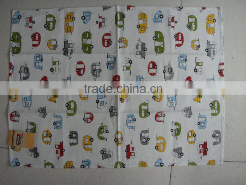 Hot sealling Factory Direct Top Quality Printed 100% cotton Tea Towel