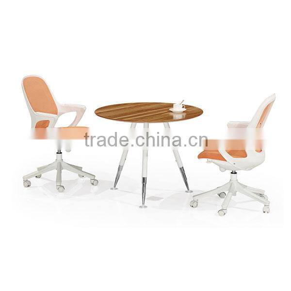 Full panel square led coffee table with MDF