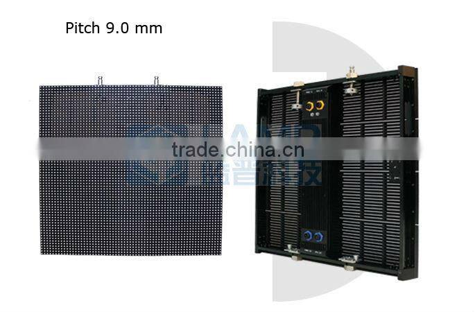 custom size rotatable led screen for outdoor advertisement