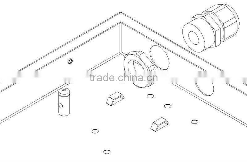 96 core ( indoor wall mount ) Fiber optic distribution frame With Top material; Quality