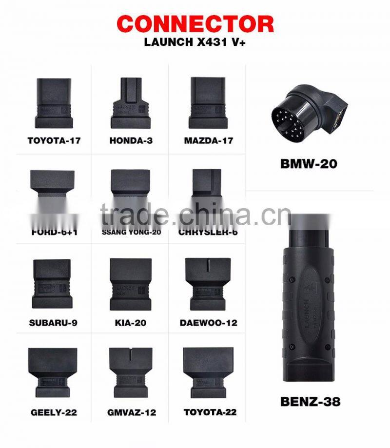 2016New style 100% new Launch X431 V+ pro 3 with 10" touch screen car diagnostic tool best Original diagnostic multi car scanner