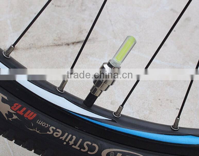 2 PCS colorful LED Flash Tyre Wheel Valve Cap Light for Car Bike bicycle Motorbicycle Wheel