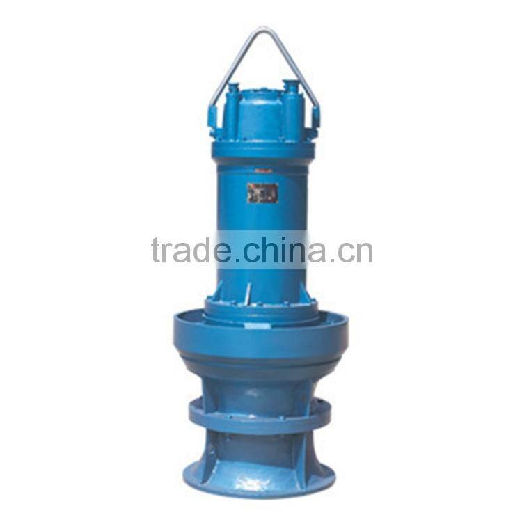 Water submersible mixed flow pump