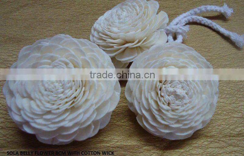 Natural sola flower diffuser