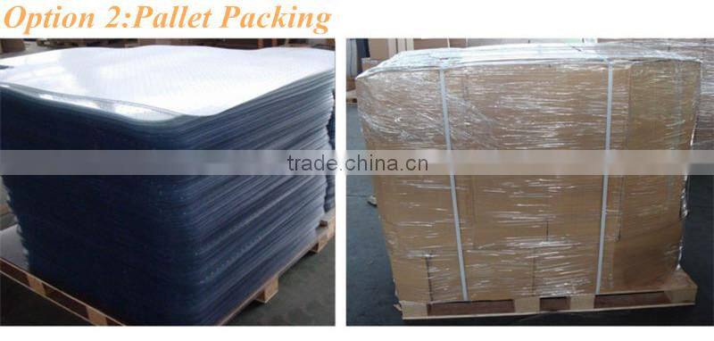 Professional Carpeted Pvc Floor Mat with or without Gripper