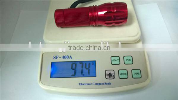 GS-9025T aluminium bicycle zoom cre led flashlight made in china