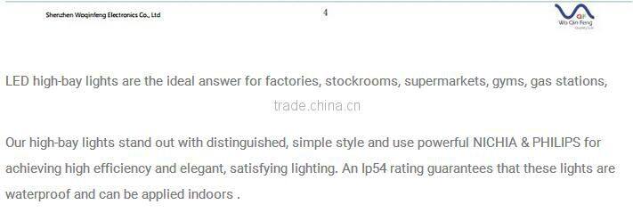 100W 120W 150W 200Wcircular fins industrial mining lamp IP65 warranty for 3 to 5 years