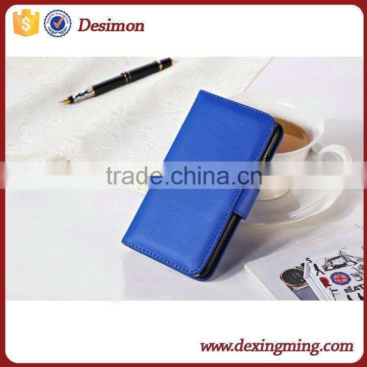 Desimon fashion style wallet PU leahter flip case for huawei mate 8