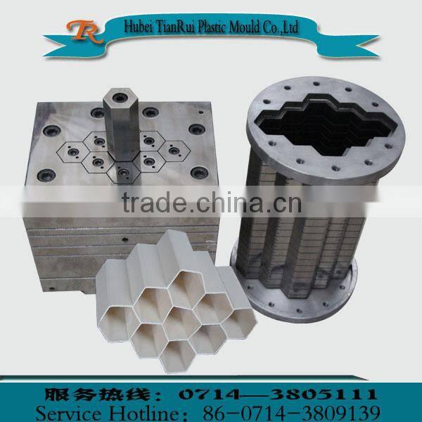 eco pvc plastic nine-hole pipe extrusion mould