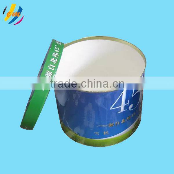 Recycled cardboard tube packaging for dried food