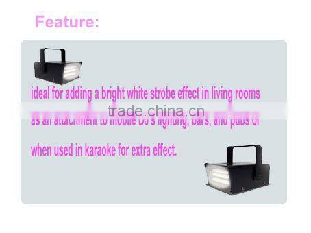 Mini WHITE LED strobe lighting for home party