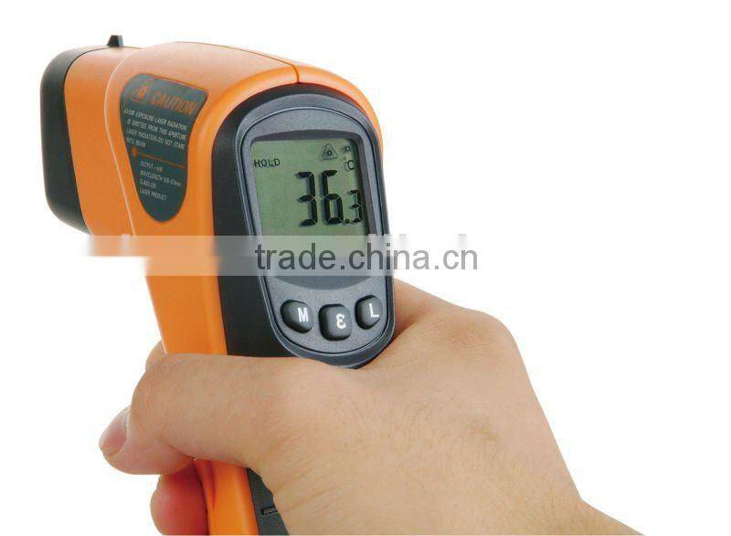 12:1 Non-contact Pyrometer Laser -25 ~ 600 C -13 ~ 1112 F IR Infrared Thermometer