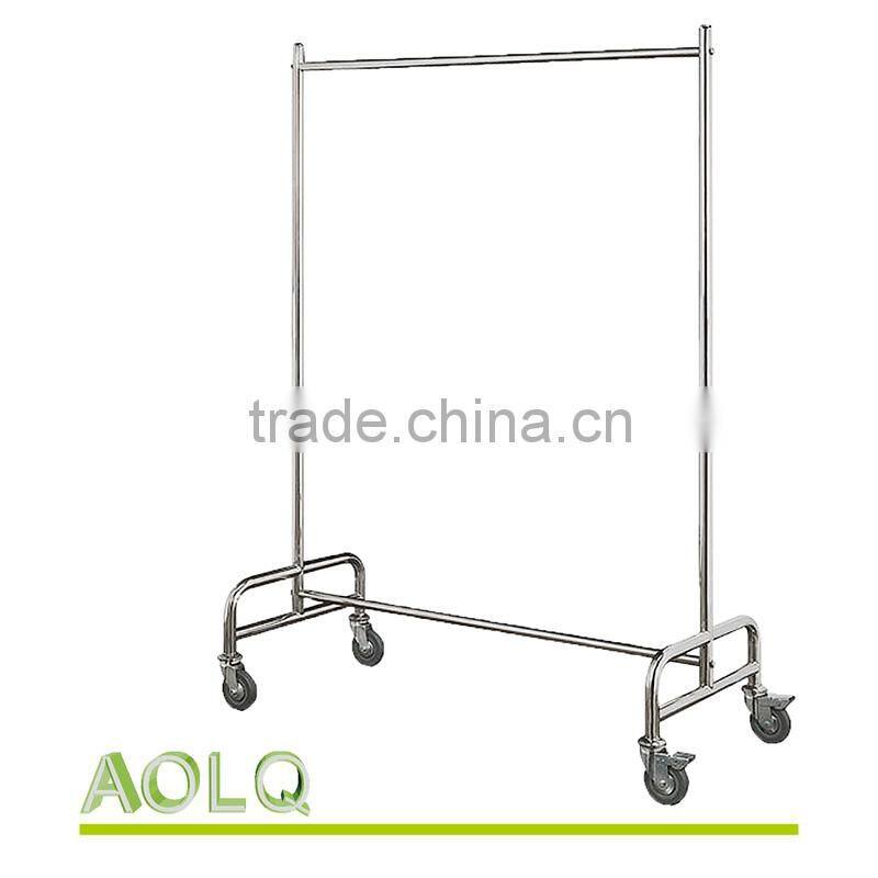 light duty folding extendable clothes hanging rack/ clothes hanger