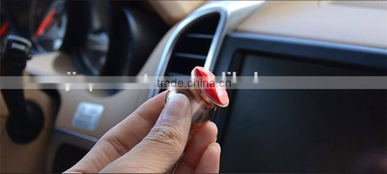 360 degree flexible magnetic car phone holder
