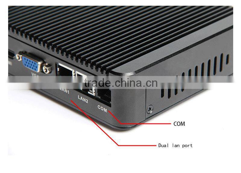 Low Price X29-J1900 Celeron Quad Core Thin Mini Itx Fanless i3 Fanless Desktop PC Support MIC 2G RAM 500G HDD