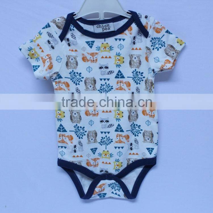 Factory Design Available 0-3 Year-old Cute OEM Knitted Softextile Baby Romper